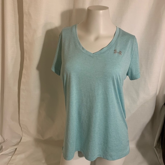 Under Armour Tops - Under Armour Heat gear loose fit V- neck shirt medium